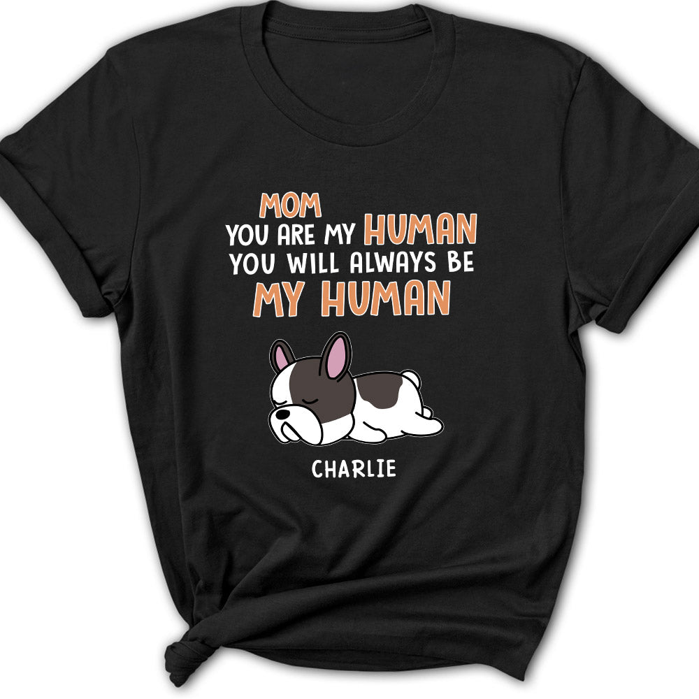Be My Human - Stylish Personalized Custom Women's T-shirt for Pet Lovers