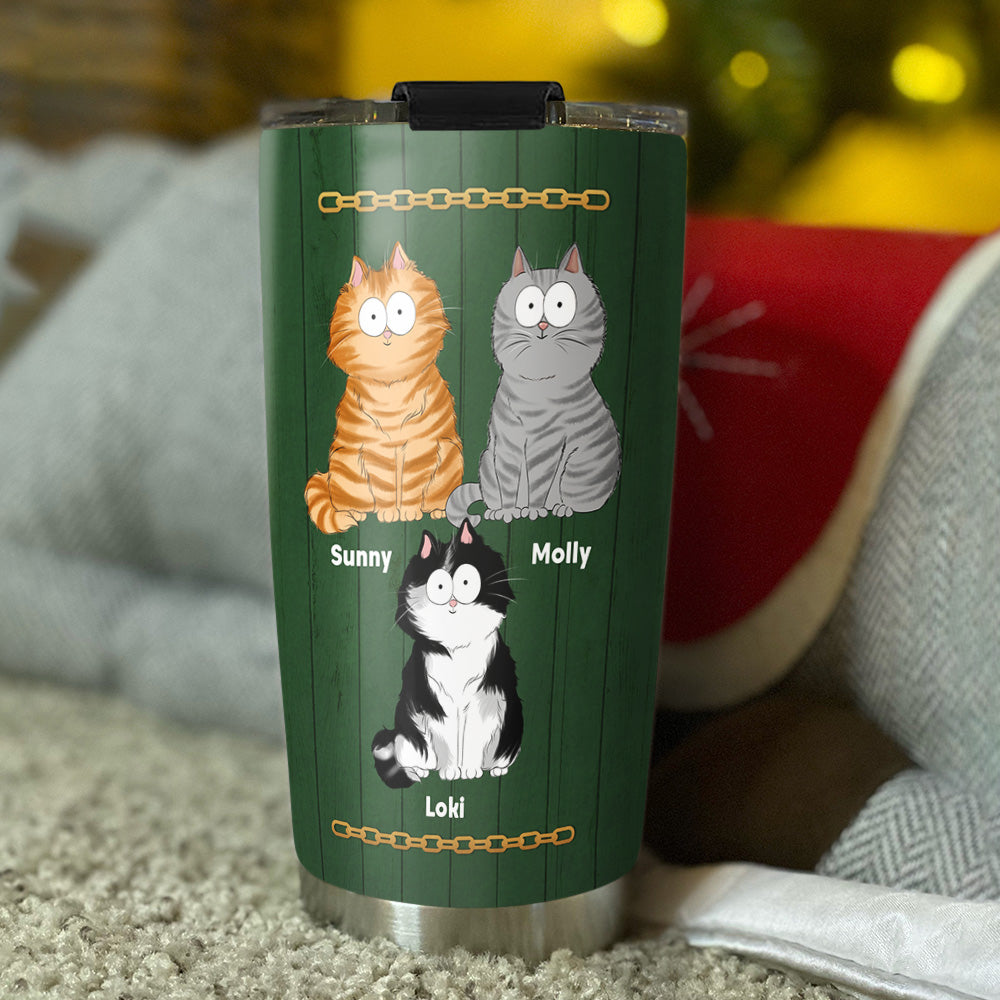 Best Cat Dad Ever - Personalized Custom 20oz Stainless Steel Tumbler with Thousands of Cool Designs