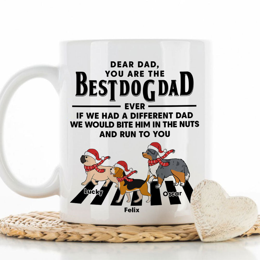 Run To You Christmas - Customizable Personalized 11oz Coffee Mug for Pet Lovers