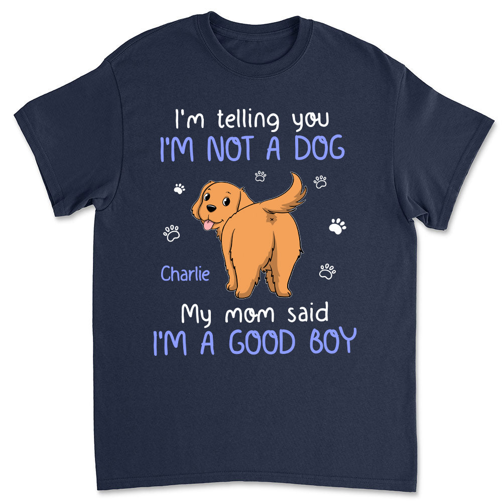 Telling You - Personalized Custom Unisex 5.3 oz T-shirt for Pet Lovers