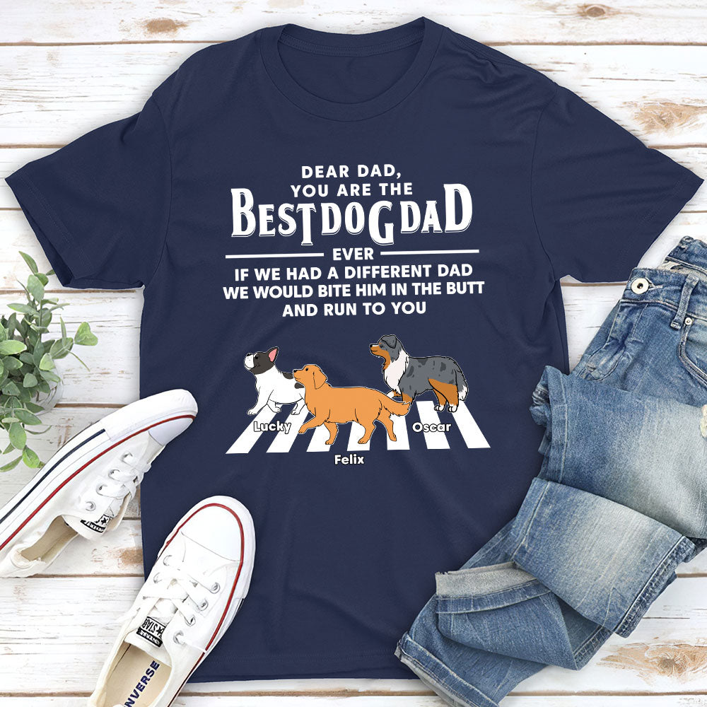 Run To You - Personalized Custom Unisex 5.3 oz T-shirt for Pet Lovers