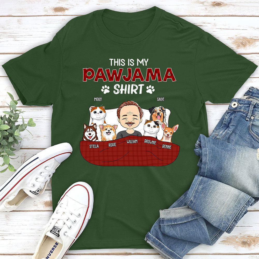 Personalized Custom Unisex Pajama Shirt Version 3 - Perfect Gift for Pet Lovers