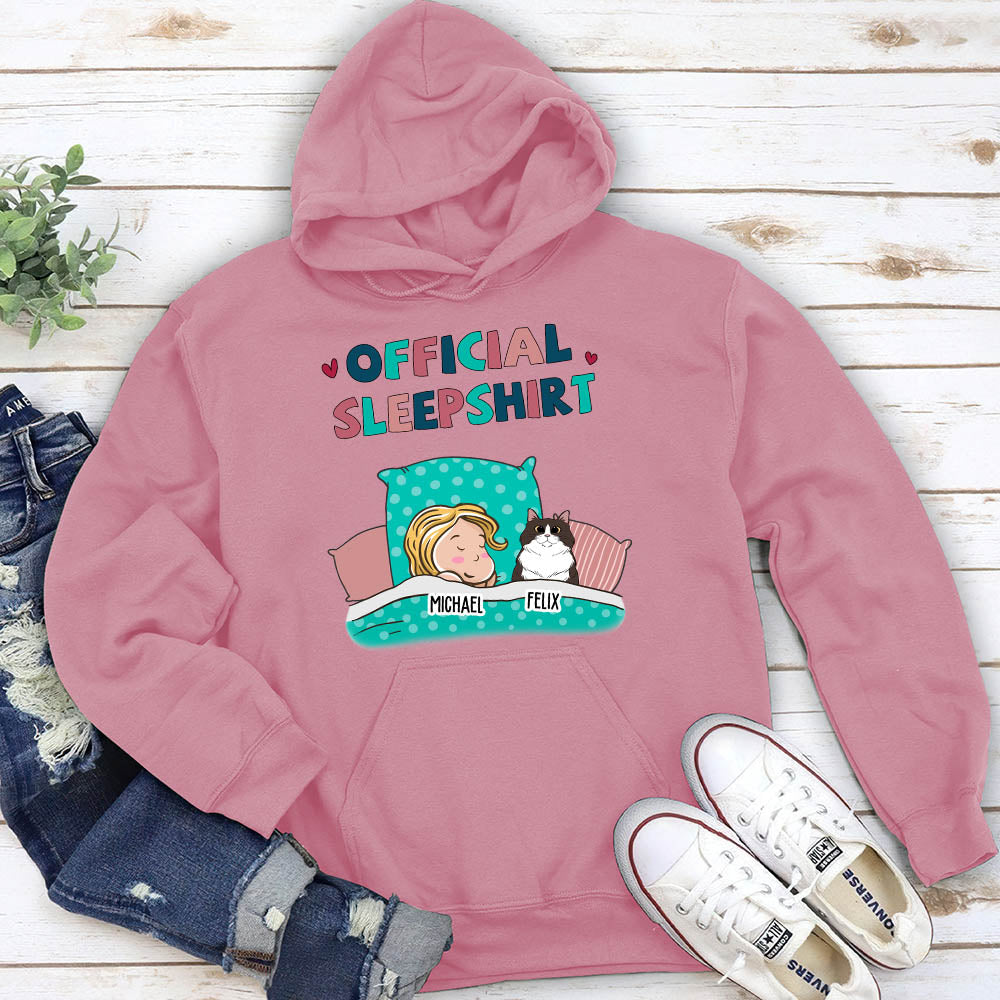 Exclusive Personalized Custom Pet Official Sleepshirt Hoodie for Pet Lovers