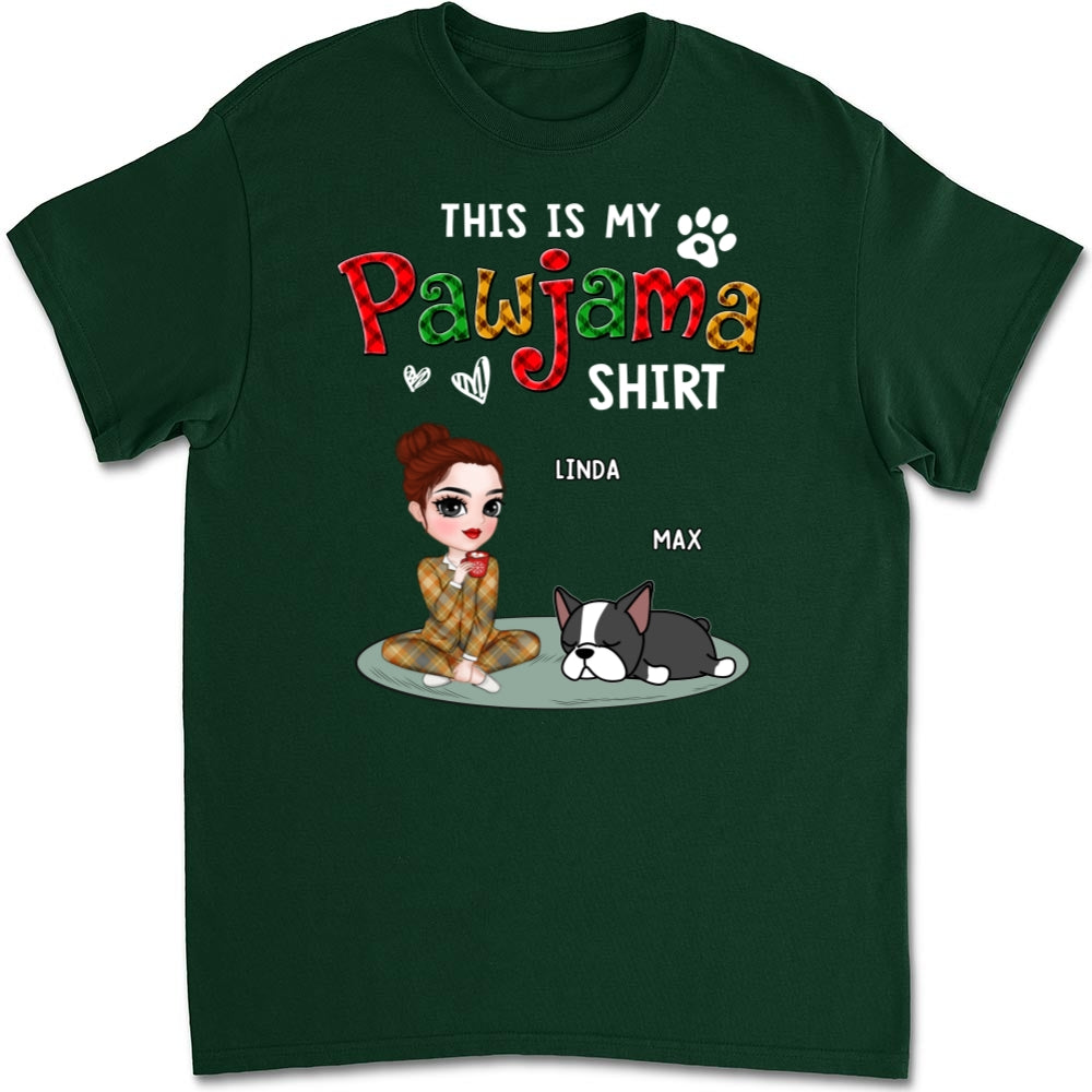 Pawjama Shirt Version 3 - Premium Personalized Custom Unisex 5.3 oz T-Shirt