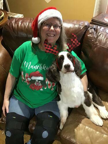 Customizable Unisex Christmas Dog Mom/Dad Personalized T-shirt