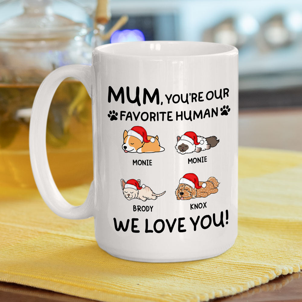 Favorite Pet - Exquisite Personalized Custom Coffee Mug for Pet Lovers