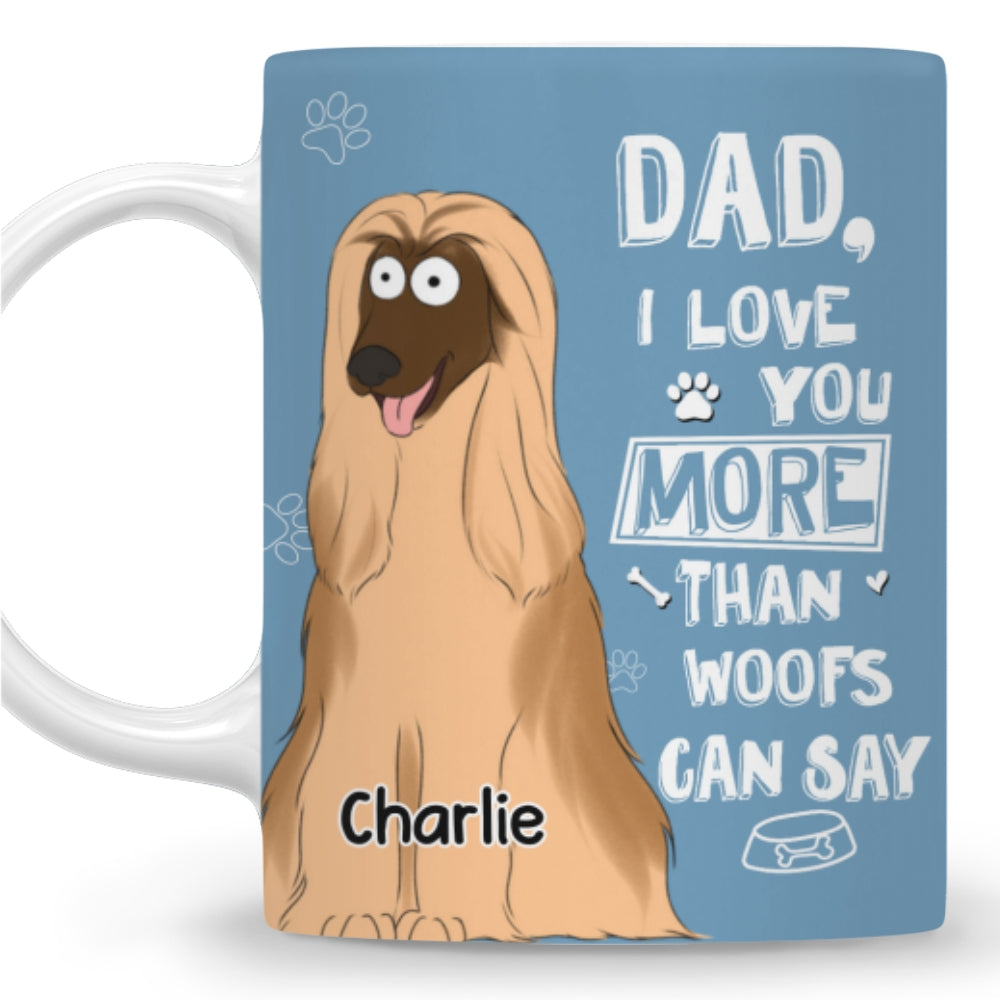 Than Woofs Can Say - Personalized Custom 11oz & 15oz Coffee Mug