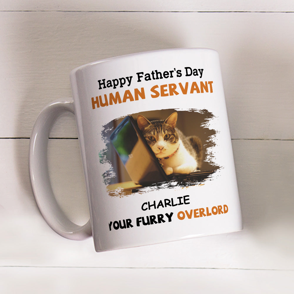 My Servant - Exquisite Personalized Custom Coffee Mug for Pet Lovers
