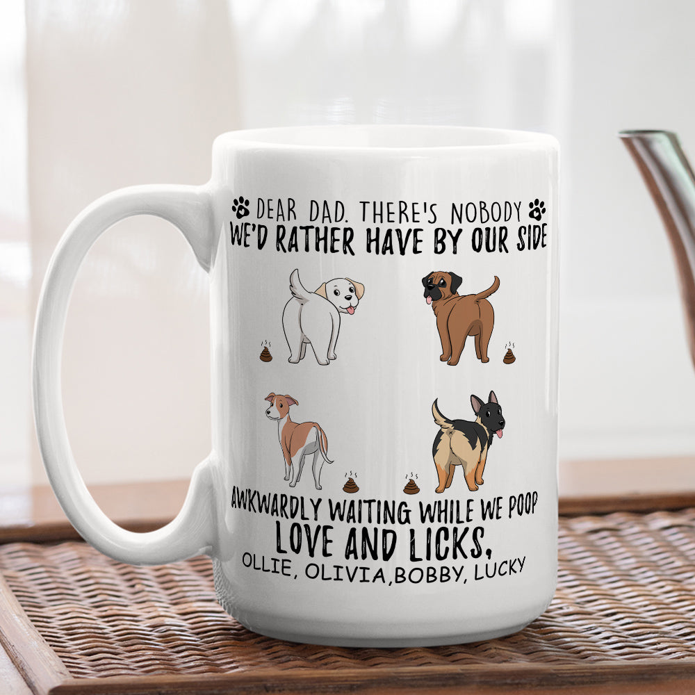 Love And Licks - Customizable Personalized Coffee Mug for Pet Lovers