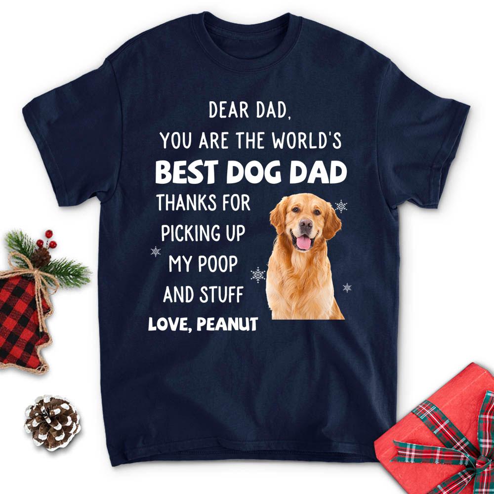 Thank You Dad/Mom Personalized Custom Premium Photo T-shirt - Ideal Gift for Everyone