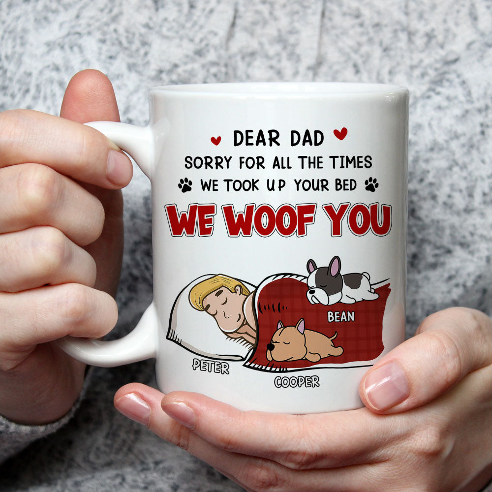 Personalized Custom Coffee Mug - Took Up Your Bed, 11oz and 15oz Options