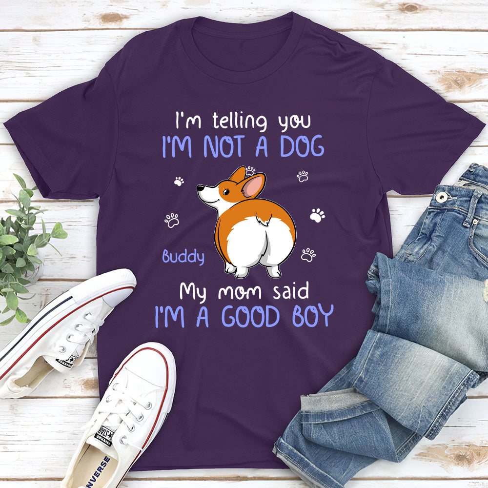 Telling You - Personalized Custom Unisex 5.3 oz T-shirt for Pet Lovers