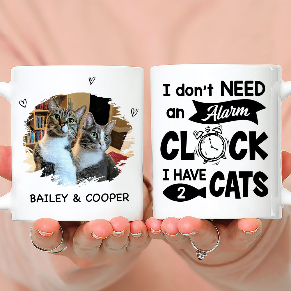 I Have Cats - Personalized Custom Coffee Mug for Pet Lovers