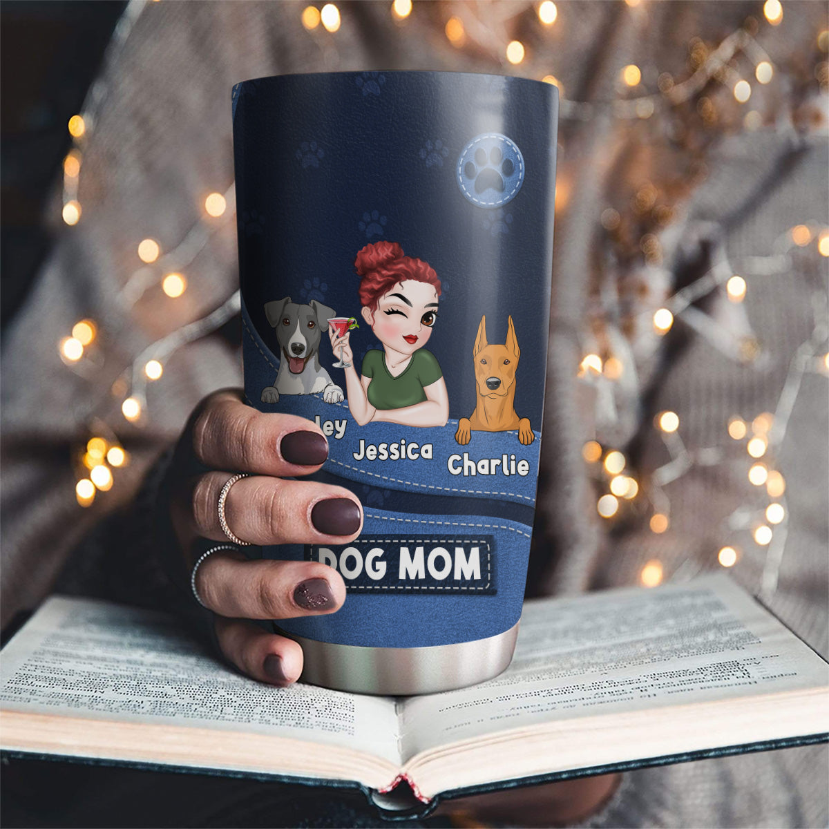 Life Is Better With Dogs - Personalized Custom 20oz Stainless Steel Tumbler with Thousands of Cool Designs