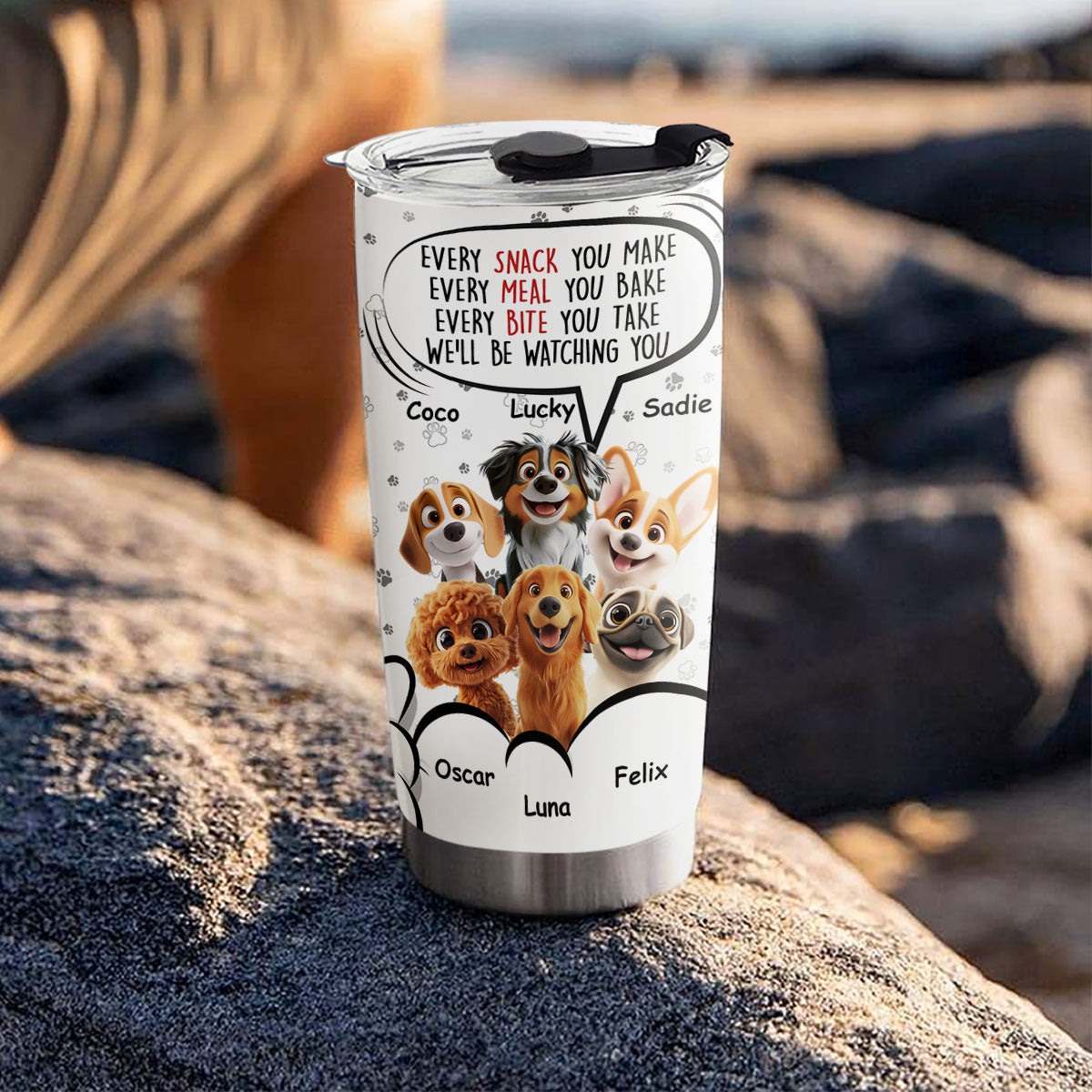 I Am Watching You - Customizable Personalized 20oz Stainless Steel Tumbler for Every Occasion
