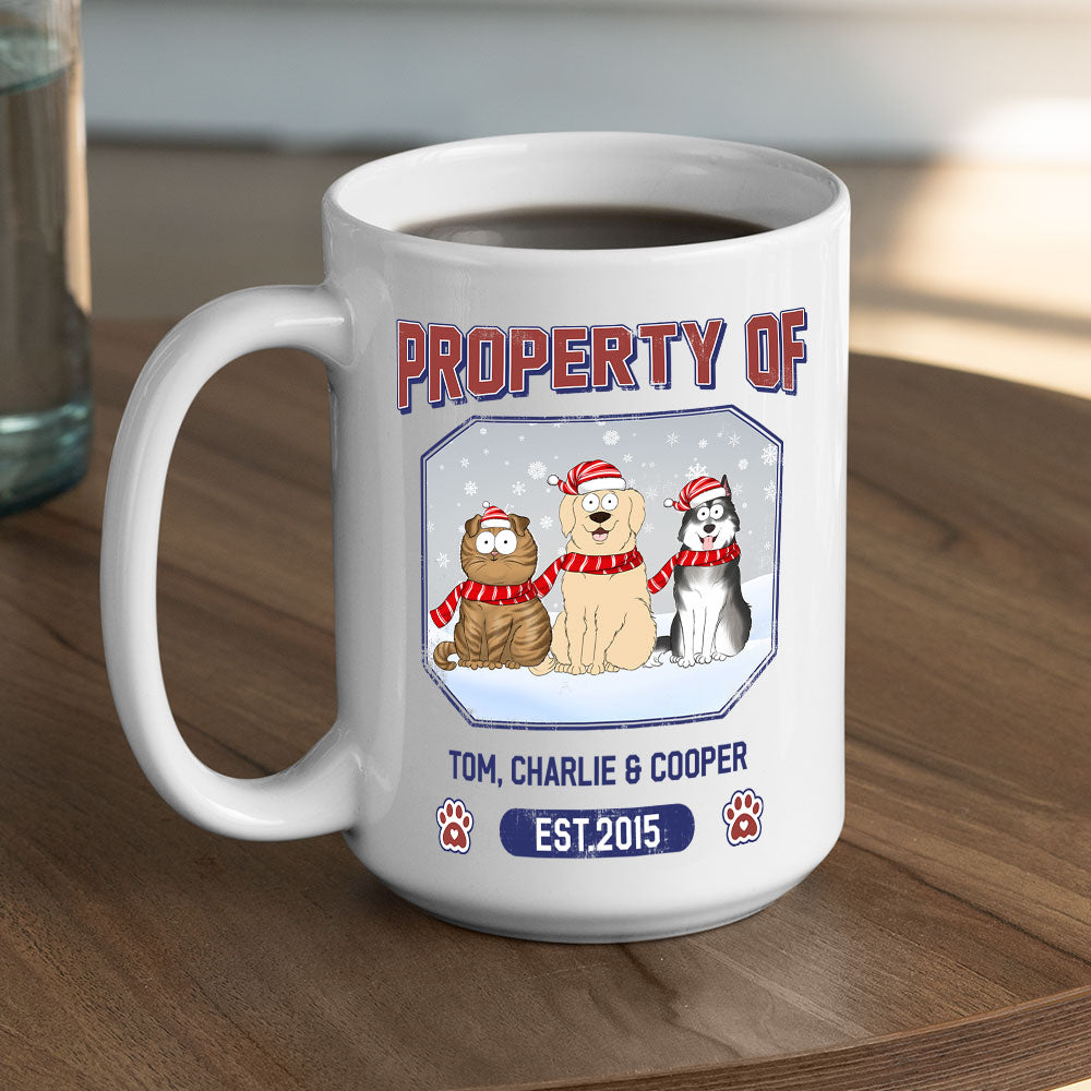 Personalized Custom Pet Lover's Coffee Mug - 11oz & 15oz Options