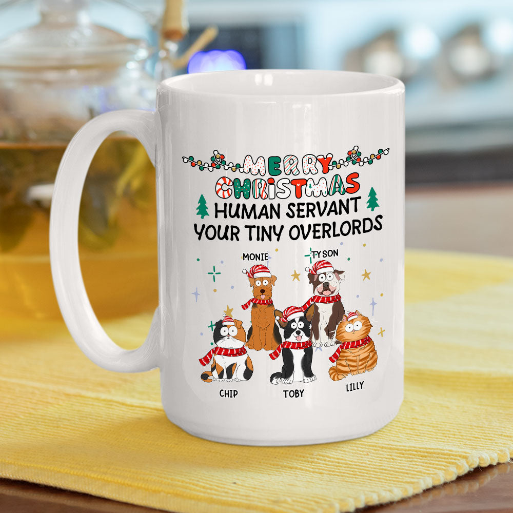 Meowy Christmas - Exclusive Personalized Custom Coffee Mug for Pet Lovers