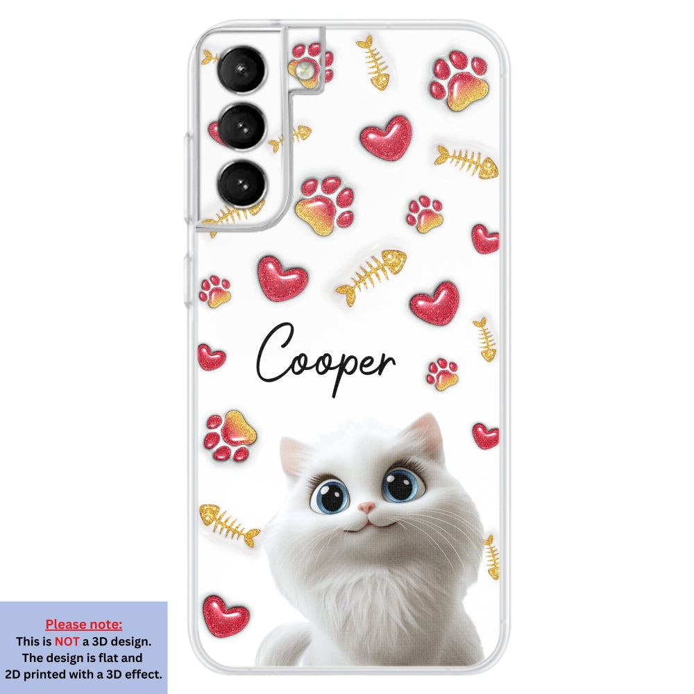 My Adorable Baby Cats - Customizable 3D Inflated Effect Personalized Phone Case for All Smartphones