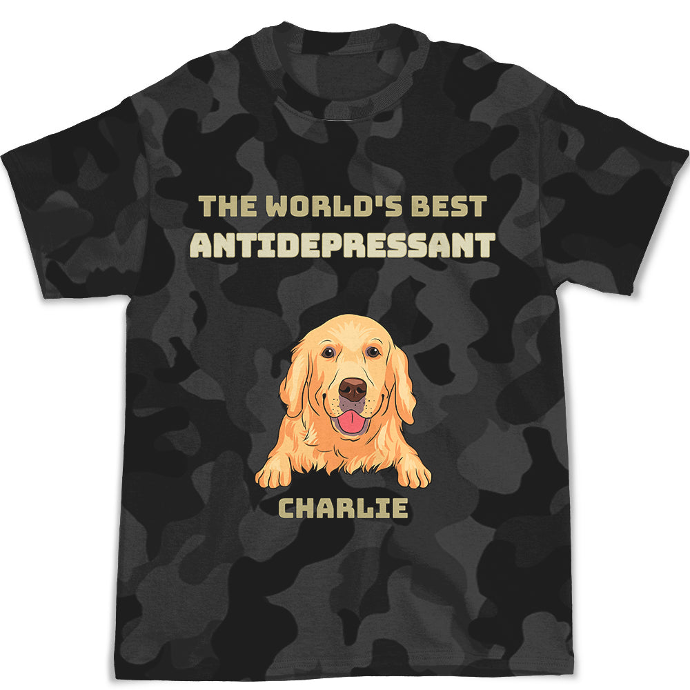 Top-Rated Antidepressant: Personalized Custom All-over-print Comfort T-shirt