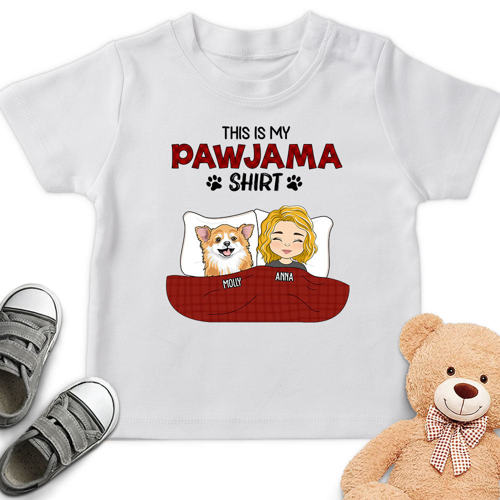 Pawjama Personalized Custom Unisex 5.3 oz Youth T-shirt - Ideal Gift for Pet Lovers