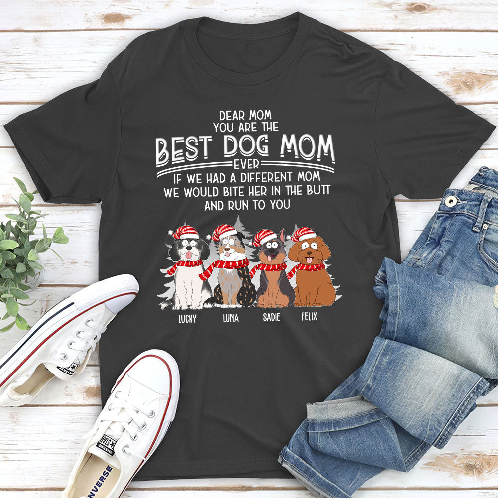 You Are The Best Dog Dad - Personalized Custom Unisex 5.3 oz T-shirt with Copyrighted Artwork