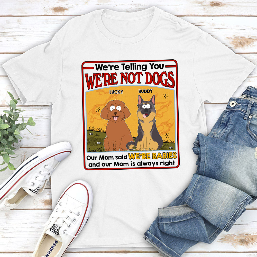 Unique Personalized Custom Unisex 'I Am A Baby' T-shirt - Ideal Gift for Pet Lovers