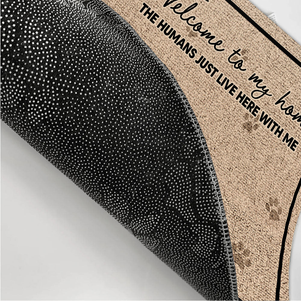 Hope You Like Fur Babies - Personalized Custom Doormat with Cat Picture in 2 Sizes