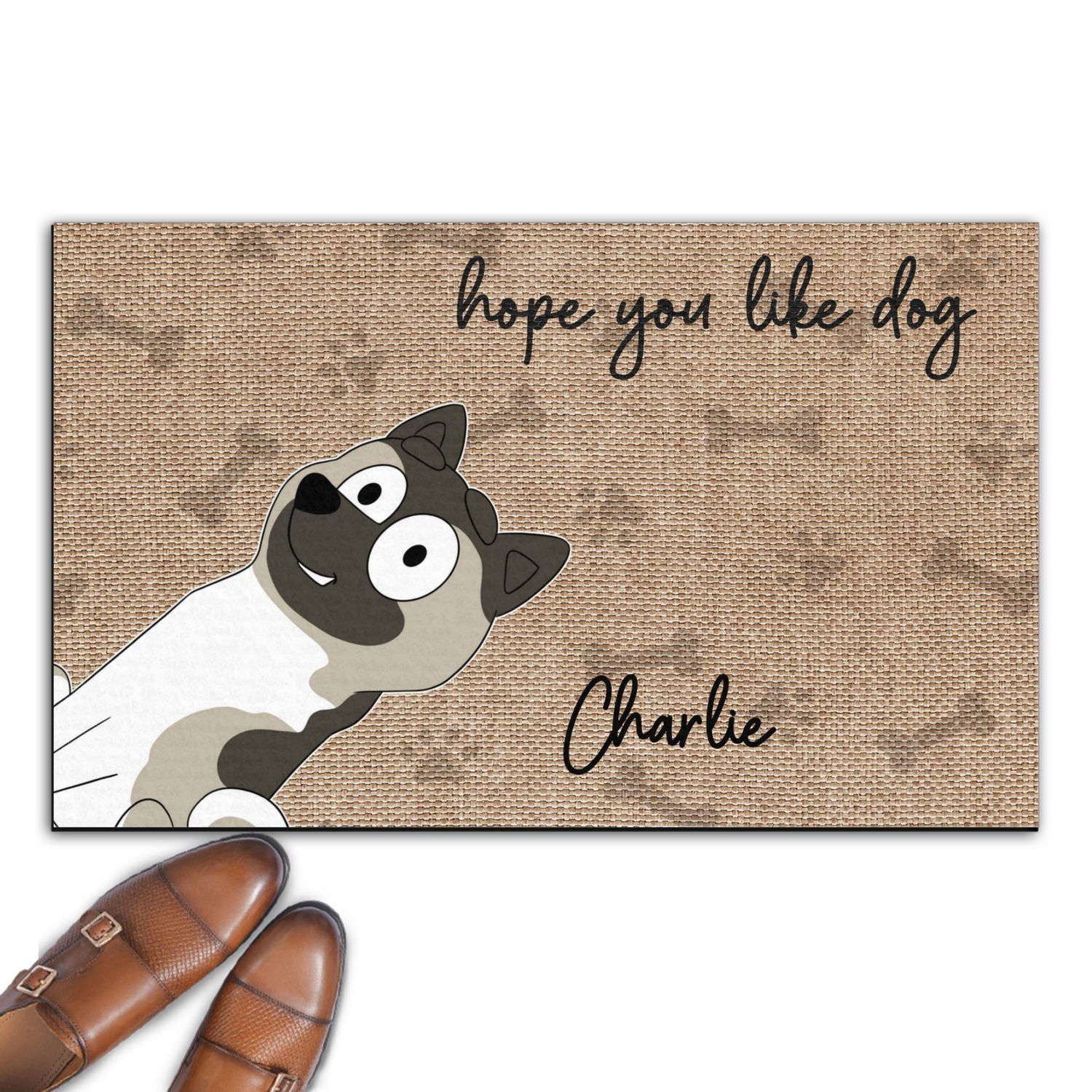 Hope You Like Dog - Personalized Custom Doormat with High - Quality Printing and Multiple Sizes