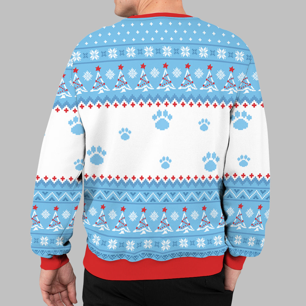Snow Dogs - Exclusive Personalized Custom All-Over-Print Unisex Sweatshirt for Dog Lovers
