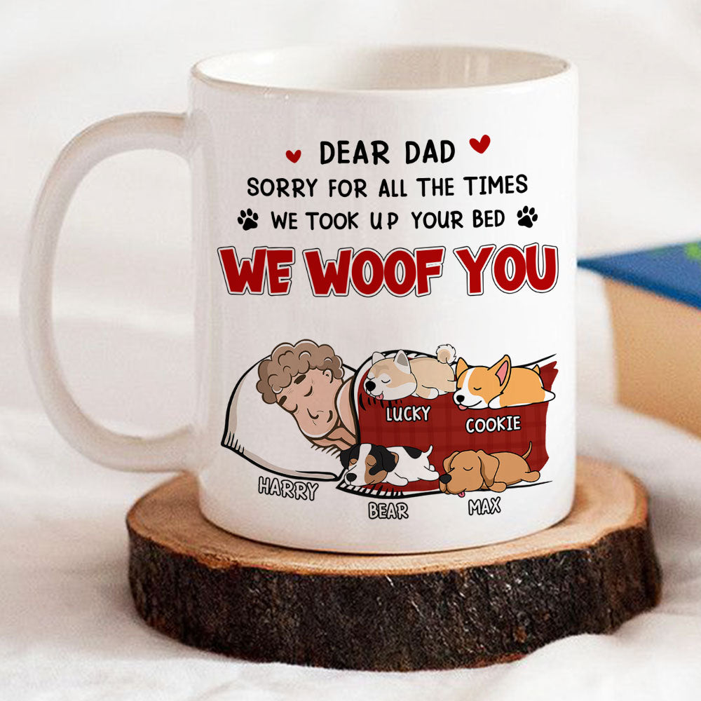 Personalized Custom Coffee Mug - Took Up Your Bed, 11oz and 15oz Options