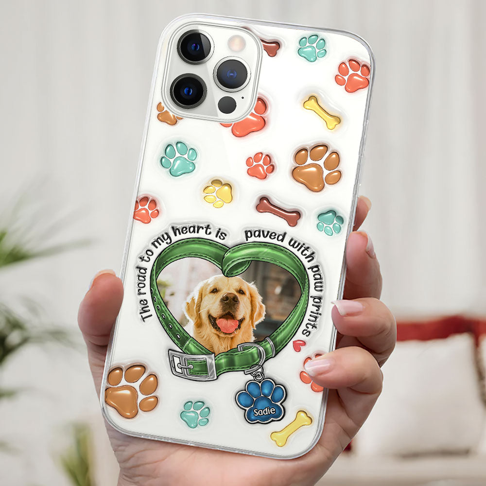 Road To My Heart - Exquisite Personalized Custom 3D Inflated Effect Smartphone Case for All Occasions