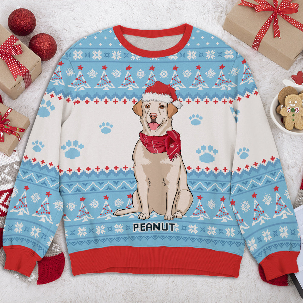 Snow Dogs - Exclusive Personalized Custom All-Over-Print Unisex Sweatshirt for Dog Lovers