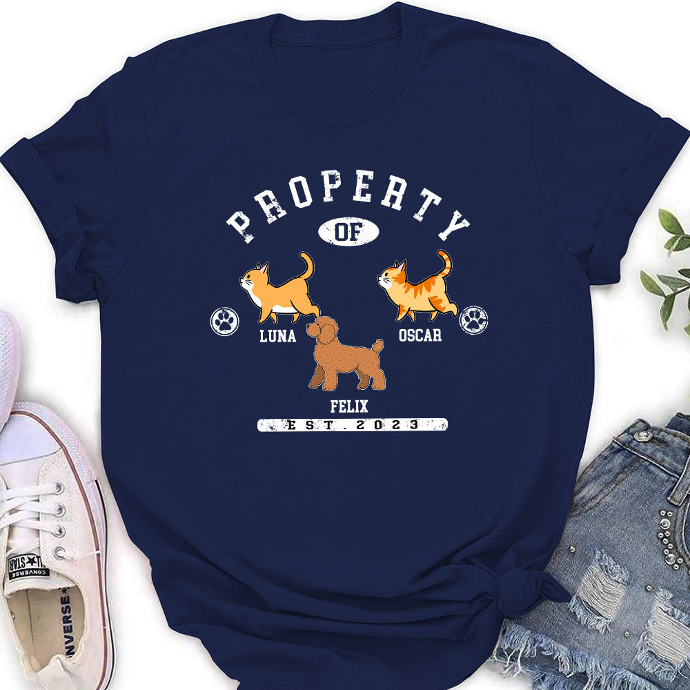 Personalized Custom Women's Pet - Themed T - shirt: Perfect Gift for Pet Lovers
