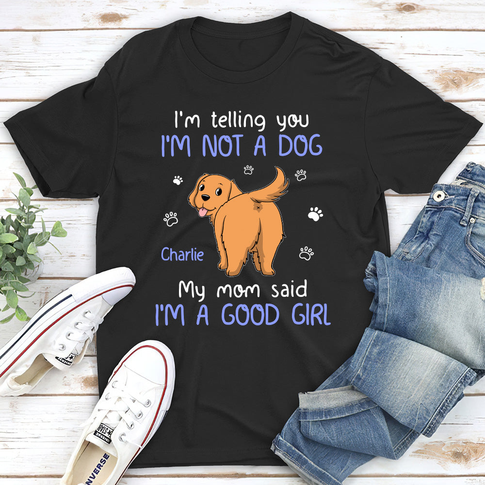 Telling You - Personalized Custom Unisex 5.3 oz T-shirt for Pet Lovers