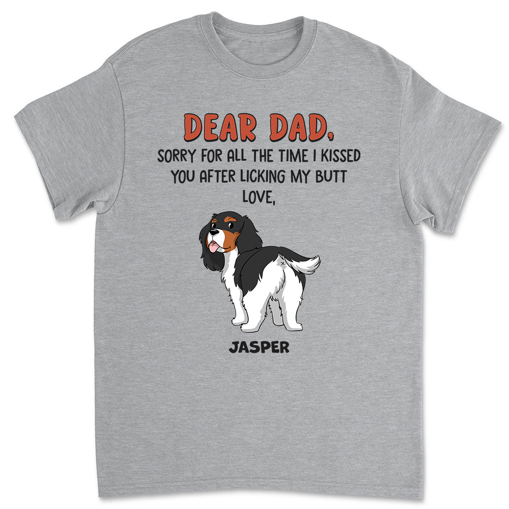 Sorry For All - Personalized Custom Unisex 5.3 oz T-shirt for Pet Lovers