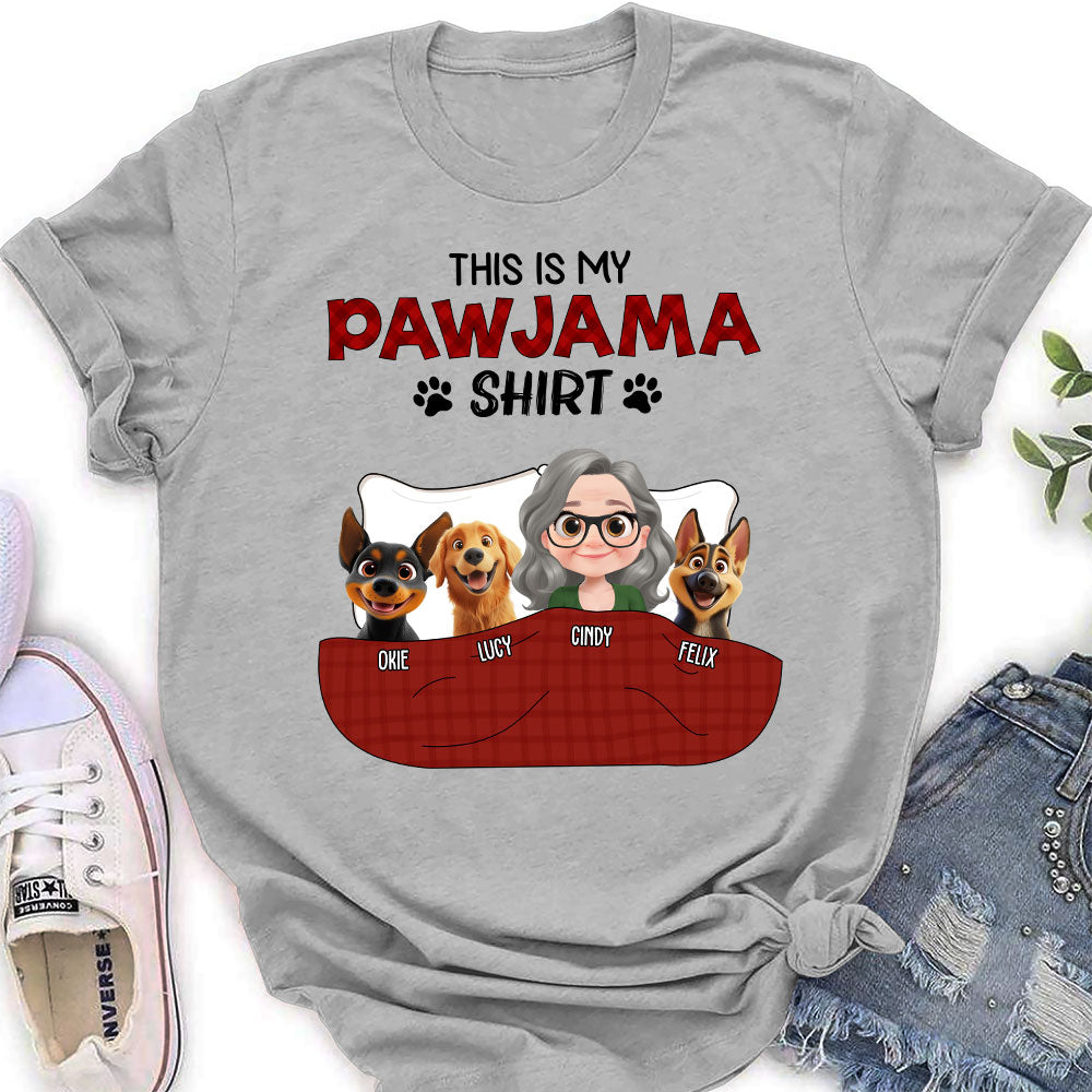 New Style Pawjama Personalized Custom Women's T-Shirt - Perfect Gift for Pet Lovers