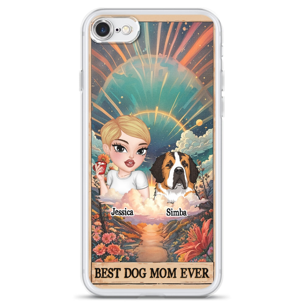 Customizable Dog Mom Tarot Personalized Phone Case - Ideal Gift for Canine - Loving Moms