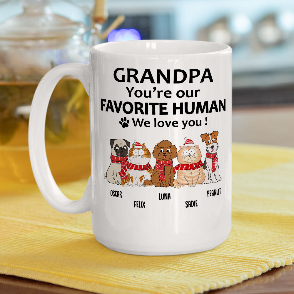 To My Human - Exquisite Personalized Custom Coffee Mug for Pet Lovers