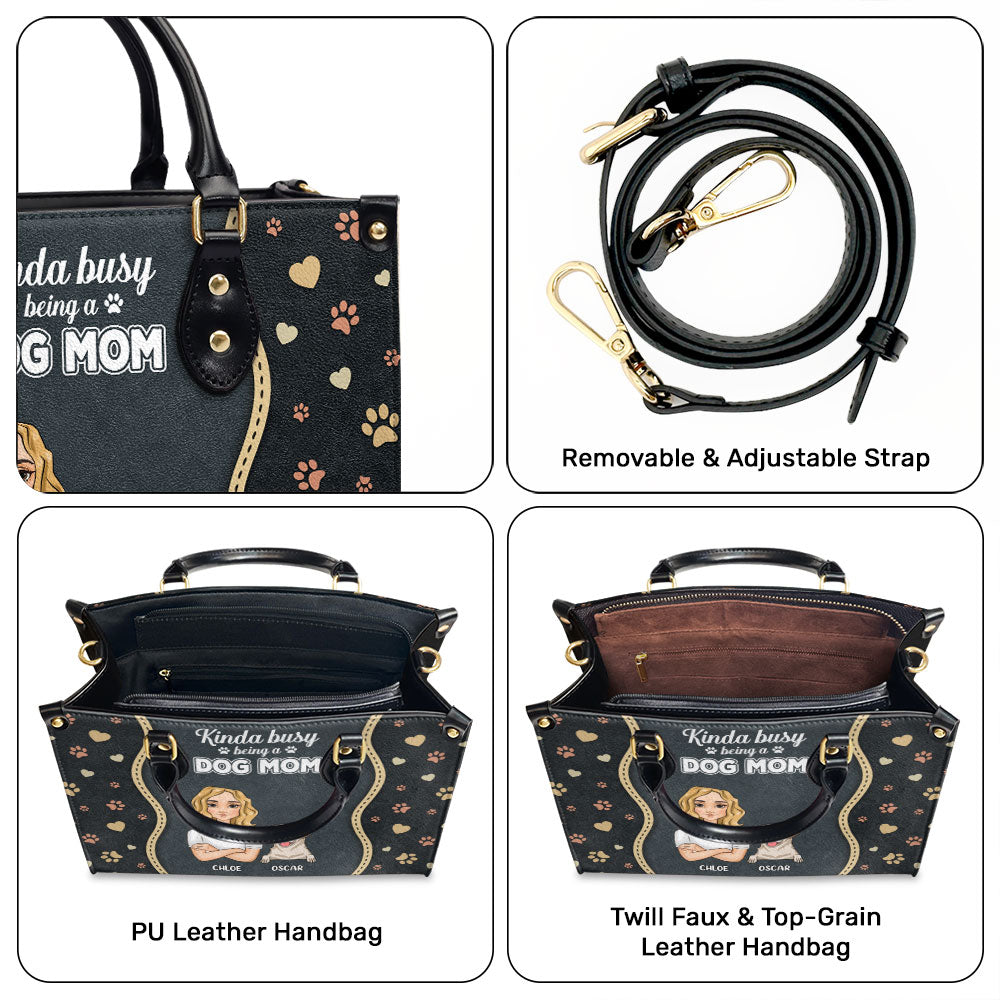 Being A Good Mom - Exquisite Personalized Custom Leather Handbag for Mothers