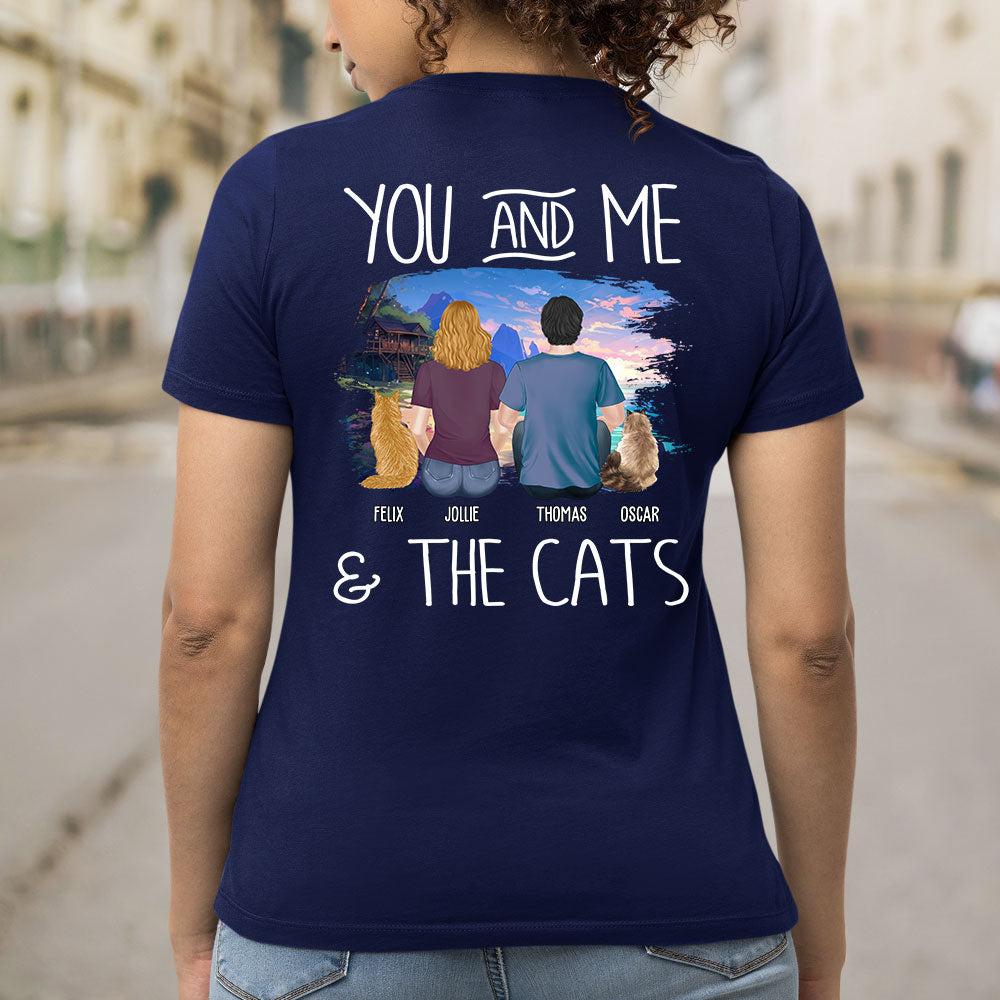 You Me Dogs - Exquisitely Personalized Custom Women's T-shirt for Pet Lovers