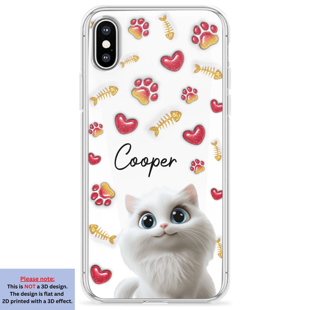 My Adorable Baby Cats - Customizable 3D Inflated Effect Personalized Phone Case for All Smartphones