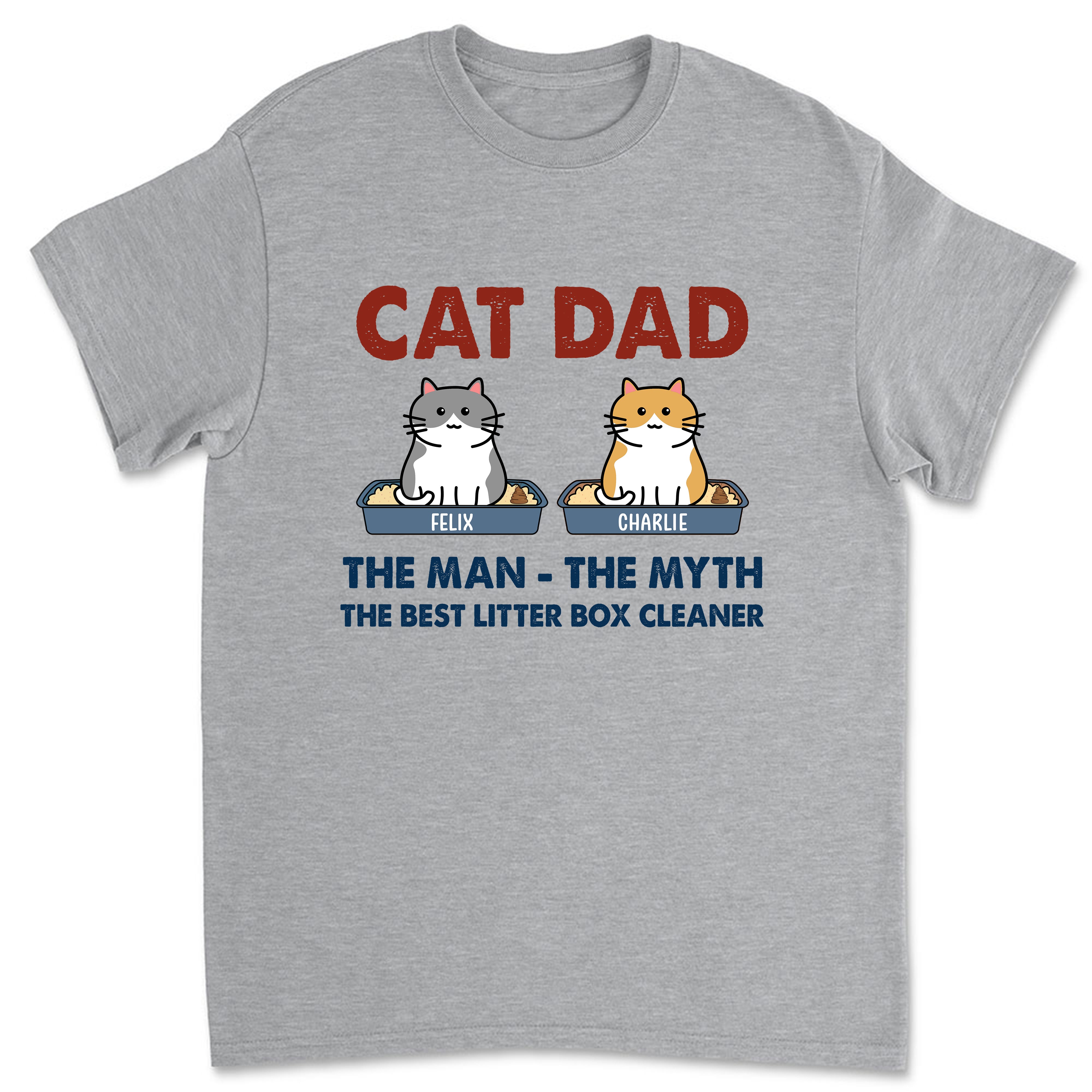 Top-Rated Litter Box Cleaner Themed - Personalized Custom Unisex 5.3 oz T-shirt