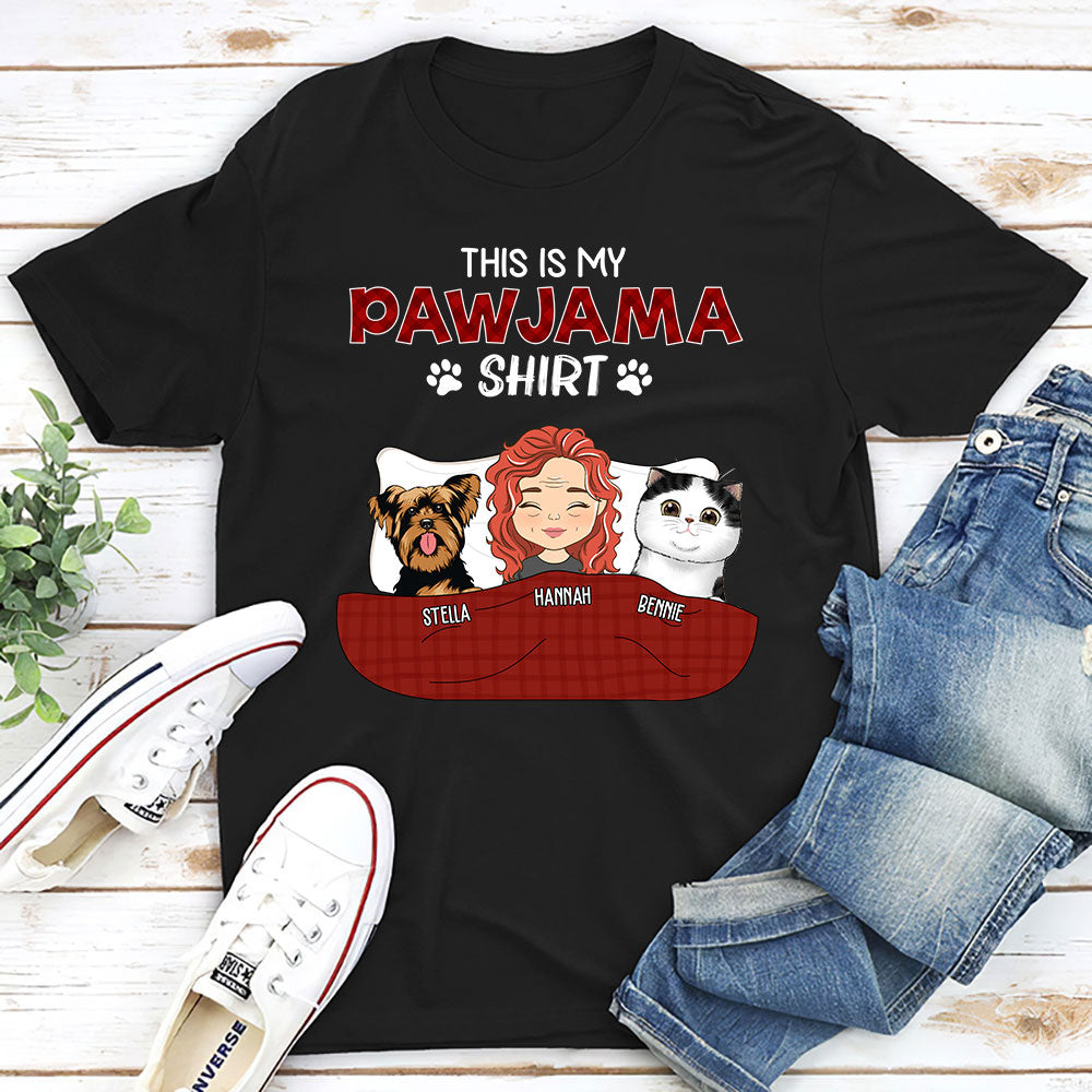 Personalized Custom Unisex Pajama Shirt Version 3 - Perfect Gift for Pet Lovers