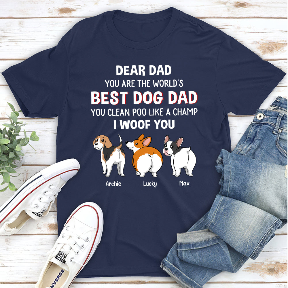 Like A Champ - Personalized Custom Unisex 5.3 oz T-shirt for Pet Lovers