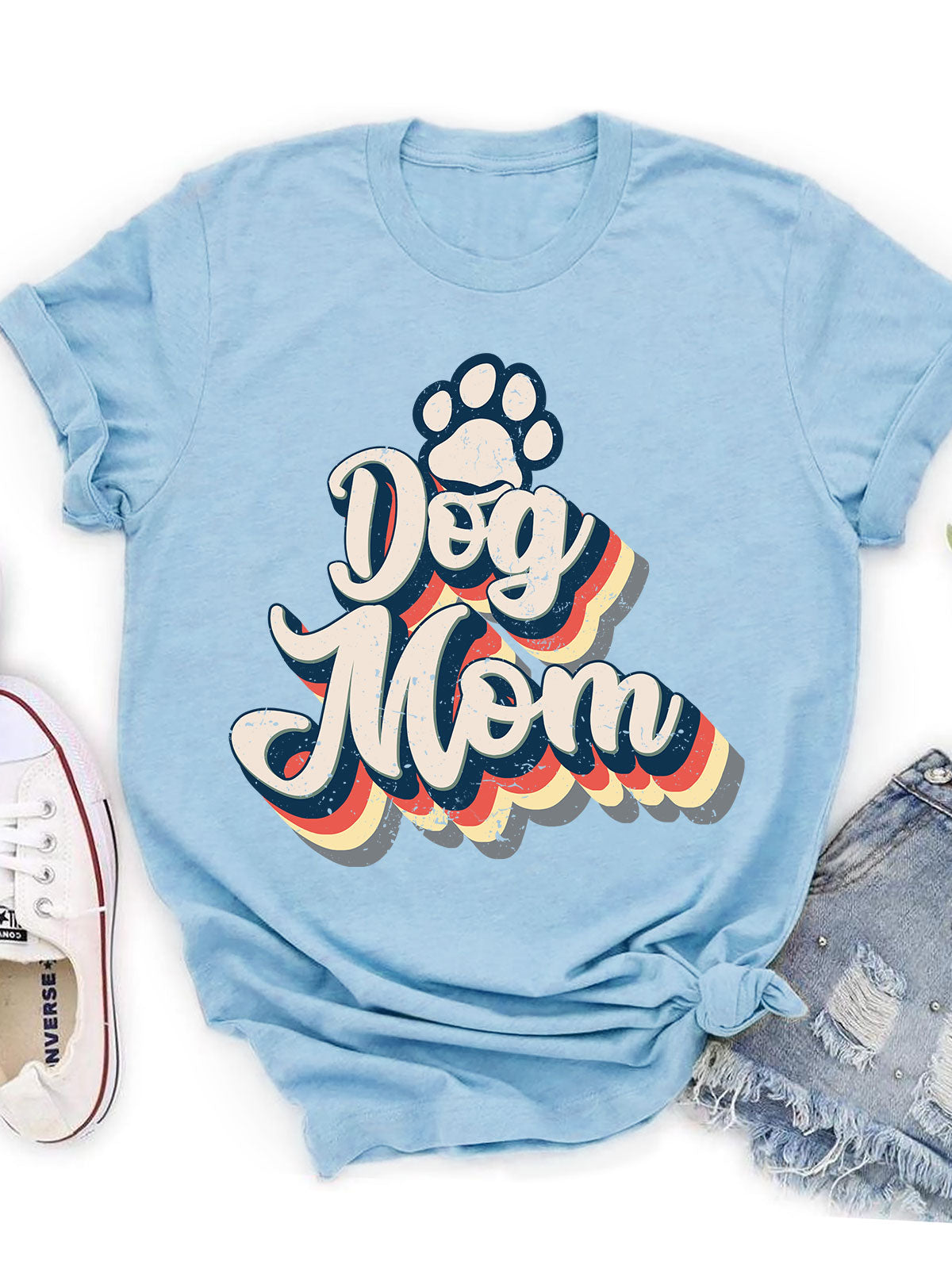 Stylish Unisex Dog Mom T-shirt - Ideal Gift for Pet Lovers