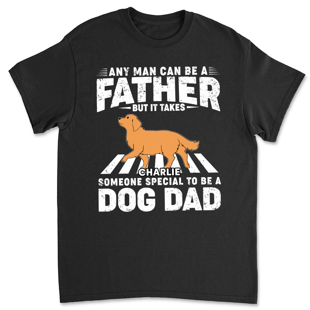 Exclusive Personalized Custom Unisex Special Dog Dad T-shirt