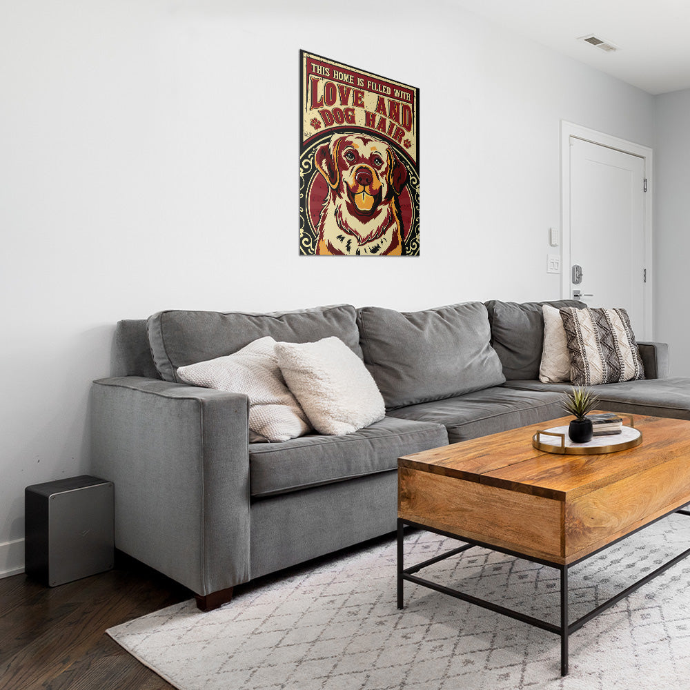 This Home Is Filled With Dog 4 - High - Quality Poster for Dog Lovers