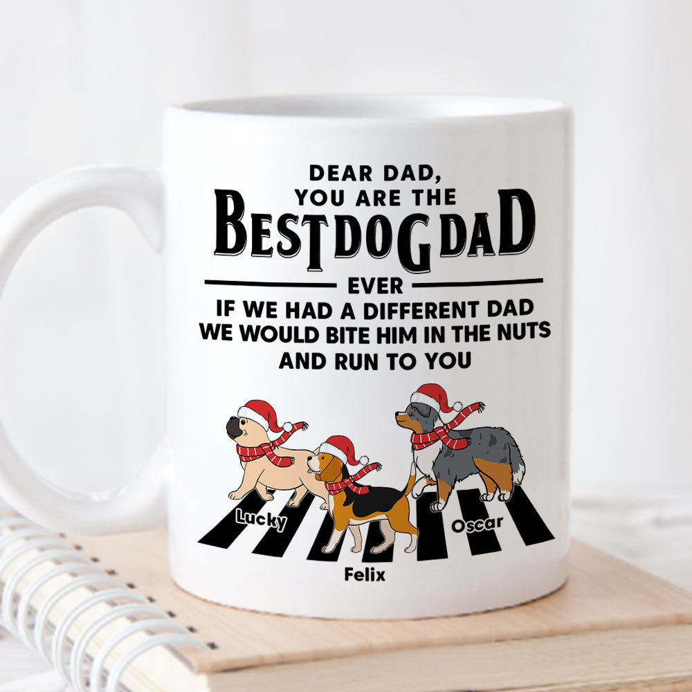 Run To You Christmas - Customizable Personalized 11oz Coffee Mug for Pet Lovers
