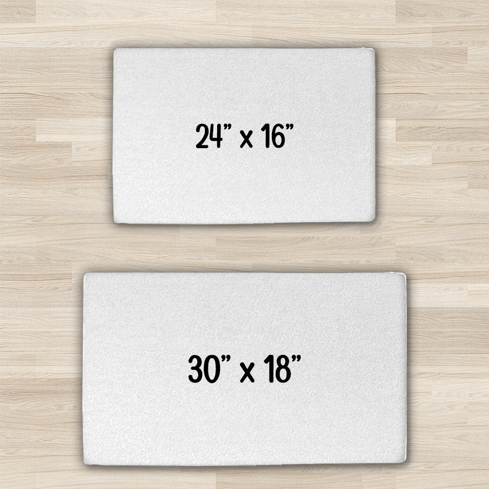 Hope You Like Cats - Personalized Custom Doormat with Your Cat's Picture (Sizes: 24' x 16', 30' x 18')