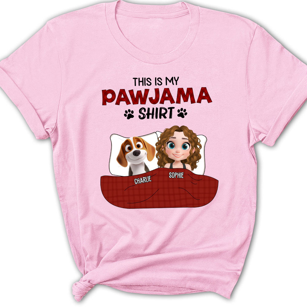 New Style Pawjama Personalized Custom Women's T-Shirt - Perfect Gift for Pet Lovers